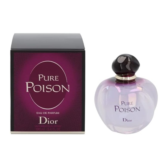 Dior Christian Pure Poison Eau de Parfum Spray, 3.4 Ounce, floral fragrance, Multicolor