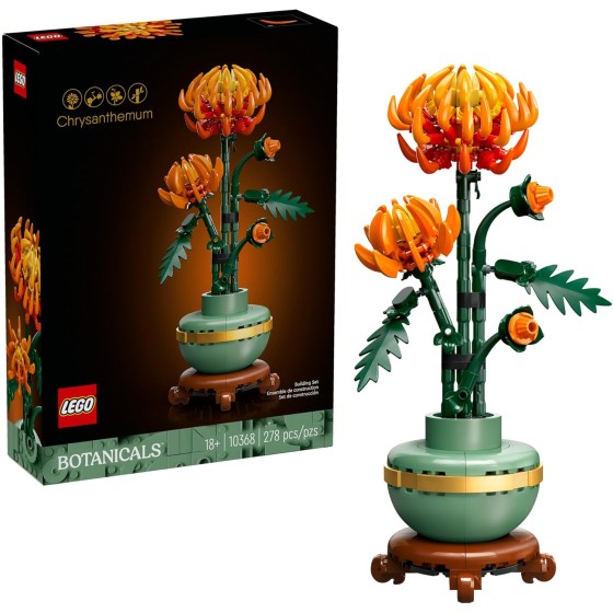 LEGO Botanicals Chrysanthemum Building Set