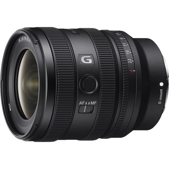 FE 16-25mm F2.8 G Compact, Lightweight Wide Zoom Lens